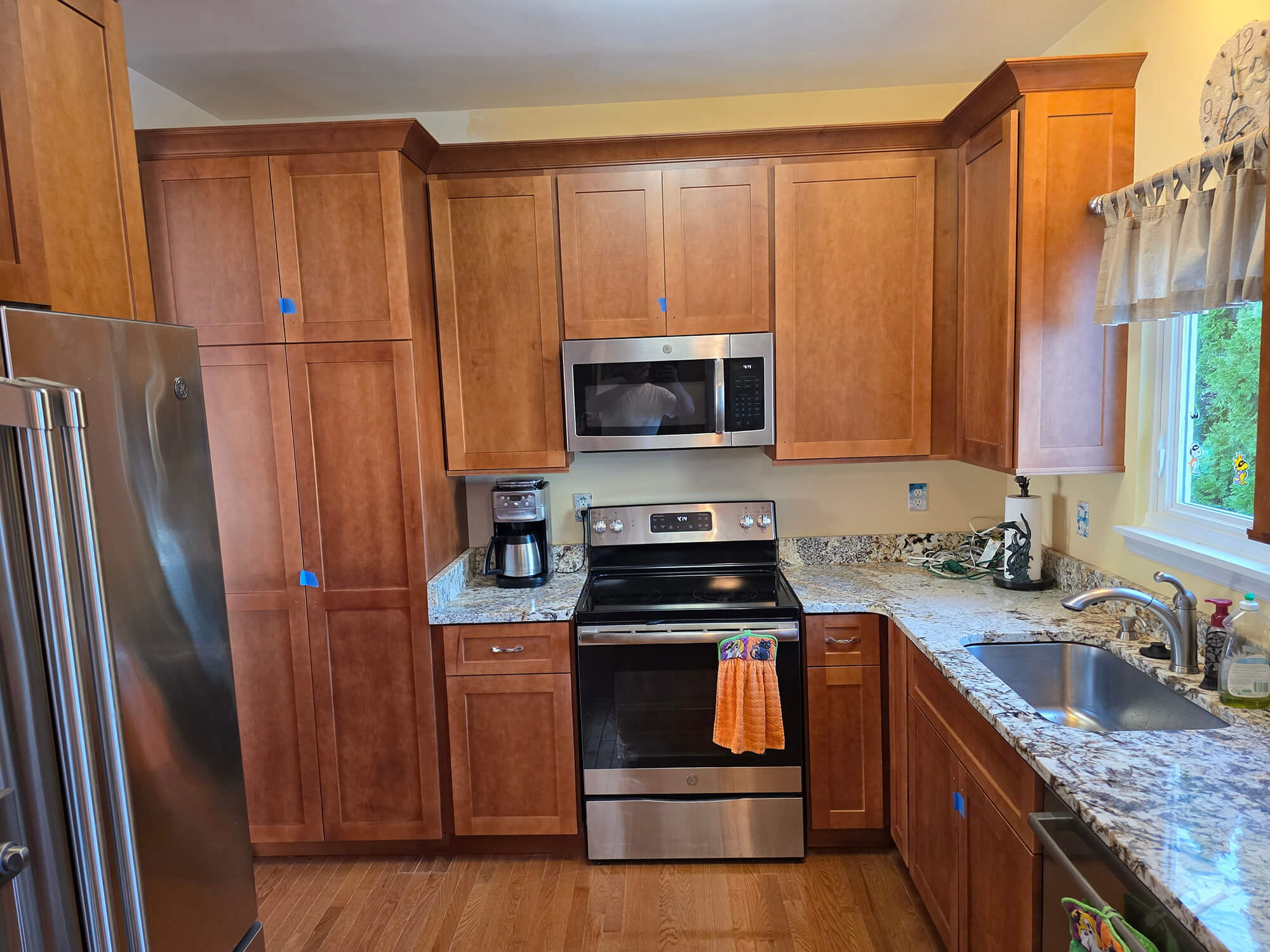 Refaced kitchen cabinetry transformation - Professional Wood Interiors